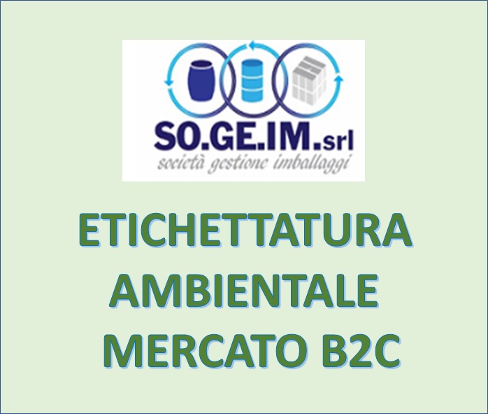 ETICHETTATURA AMBIENTALE MERCATO B2C